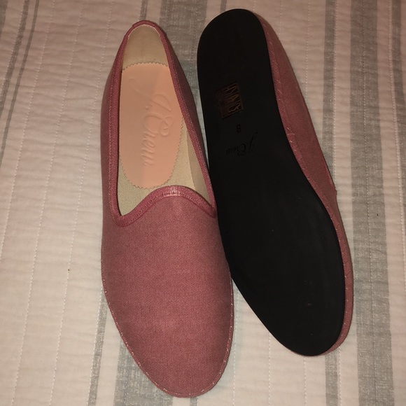 NWT JCrew Venetian Canvas Loafers, Size 8 - Picture 3 of 6